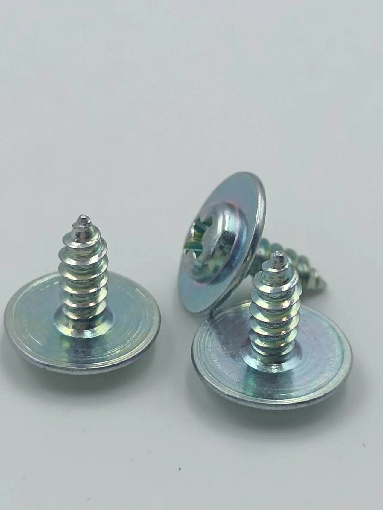 Non-standard self-tapping screw pan head with cushion Galvanized carbon steel pointy tail screw manufacturers manufacture