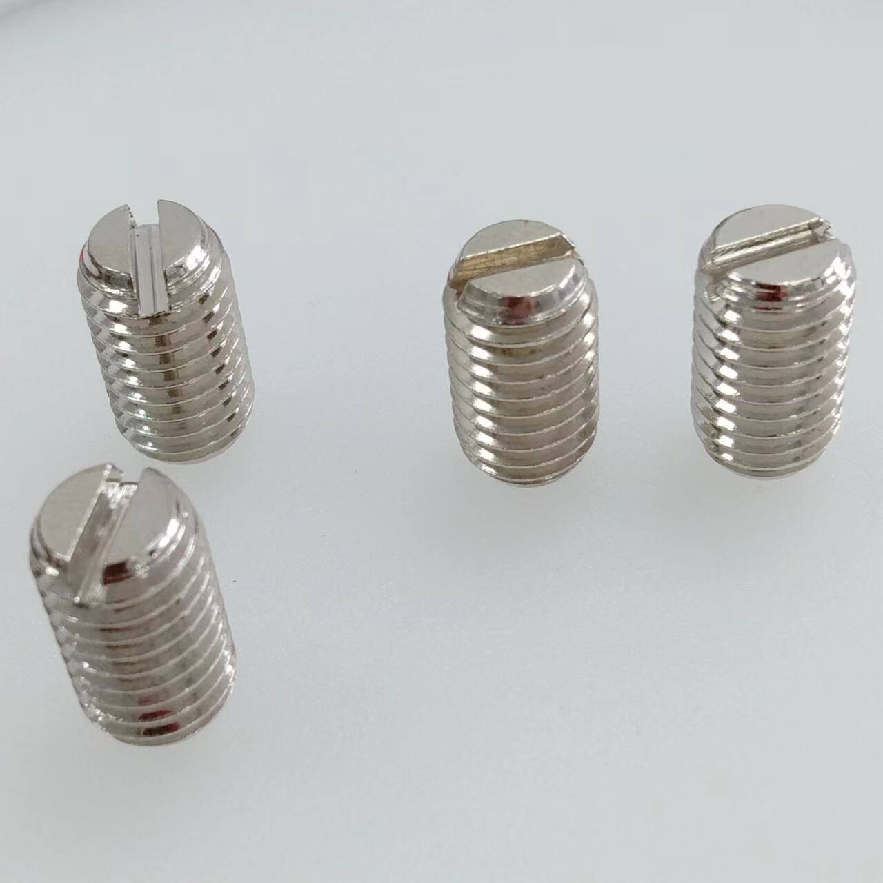 Slotted Grub Screw Non-standard Customized Set Screws Stainless Steel Free ISO Flat Machine Screw Forging ROHS QD Metric Accept factory