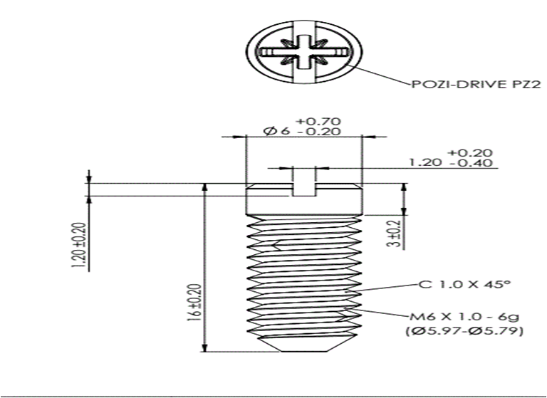 Factory Direct 6X16 Cross Screw Steel Wiring Machine Teeth Zinc Finish Environmentally Friendly Cylindrical Head Metric details