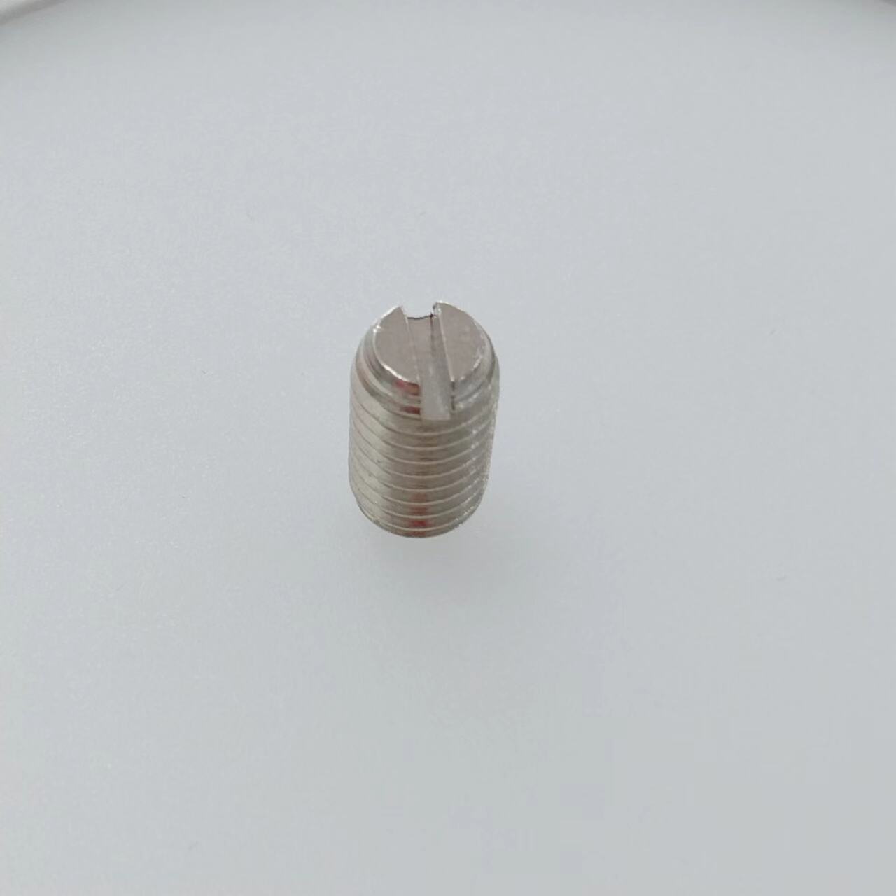 Slotted Grub Screw Non-standard Customized Set Screws Stainless Steel Free ISO Flat Machine Screw Forging ROHS QD Metric Accept supplier