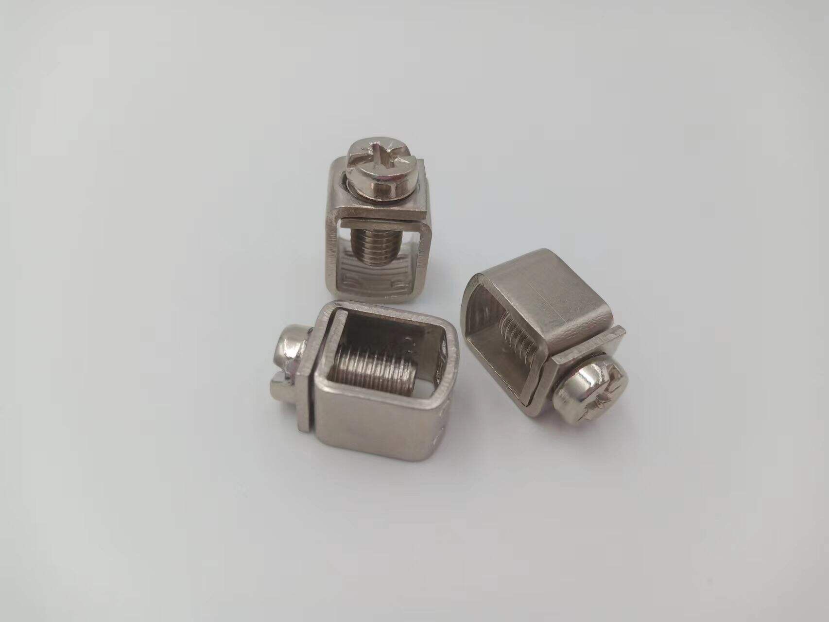 Terminal Block Connector Confirmat Screw Lathe Accessories Custom Size Stainless Steel Silver Copper Qd 2000 PCS BF T001 CN;SHG manufacture