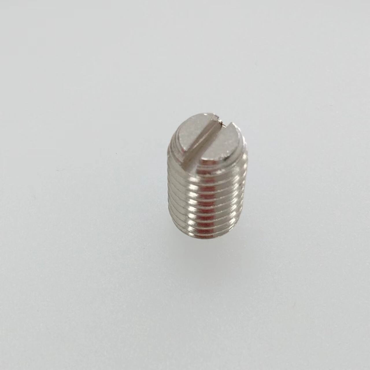 Slotted Grub Screw Non-standard Customized Set Screws Stainless Steel Free ISO Flat Machine Screw Forging ROHS QD Metric Accept factory