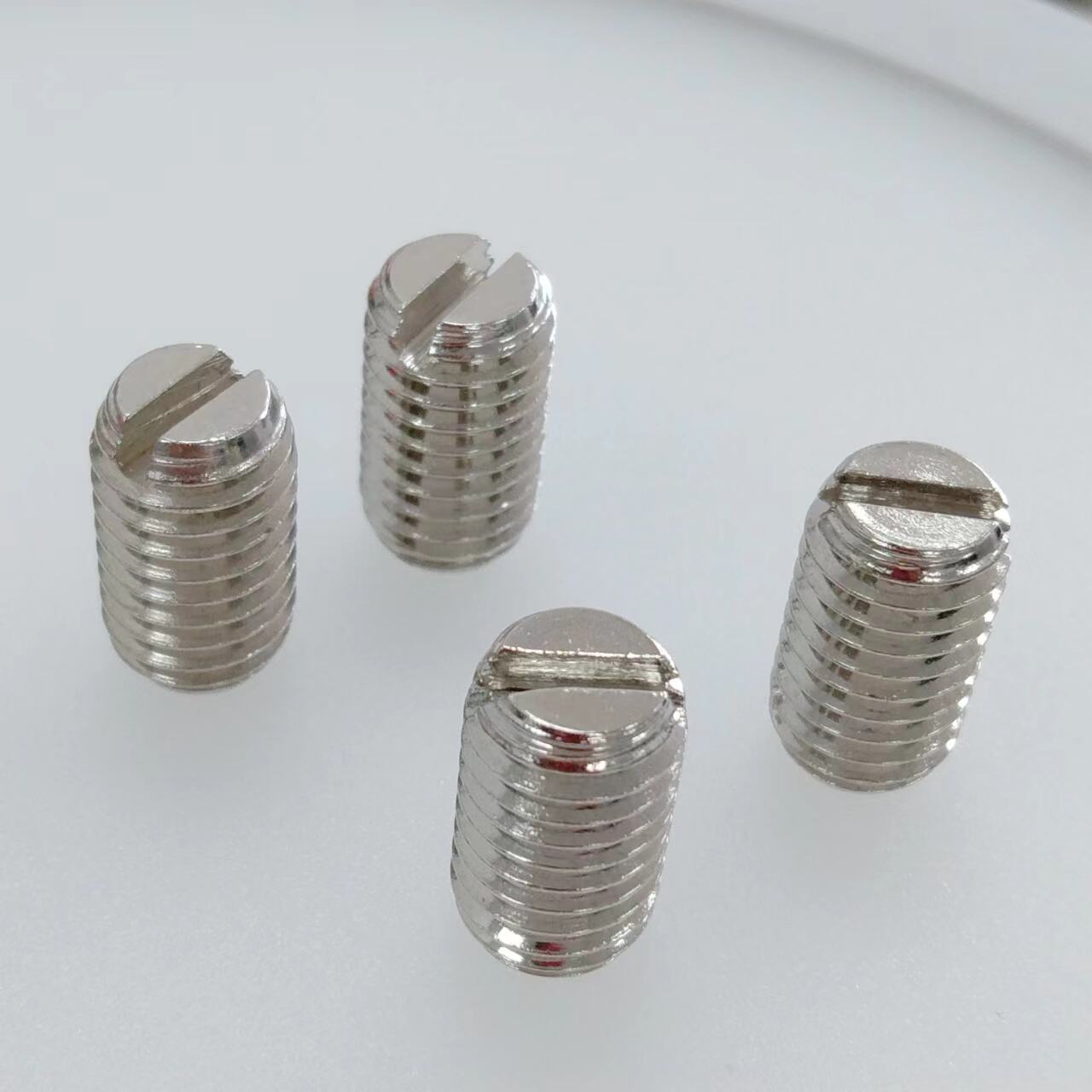 Slotted Grub Screw Non-standard Customized Set Screws Stainless Steel Free ISO Flat Machine Screw Forging ROHS QD Metric Accept supplier