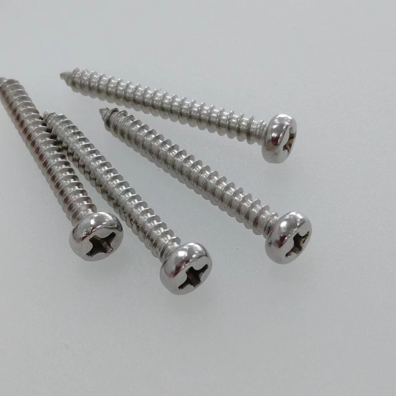 China Wholesale pan  Head Phillips ground fasteners Self Drilling Screw  3.5mm stainless steel self tapping screws factory