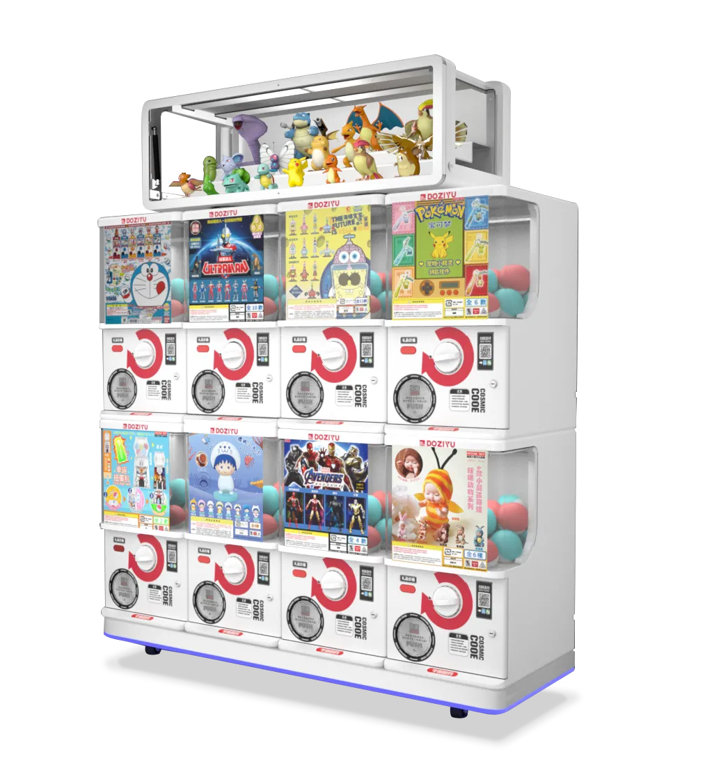 The Interactive Experience of DOZIYU Gashapon Machines