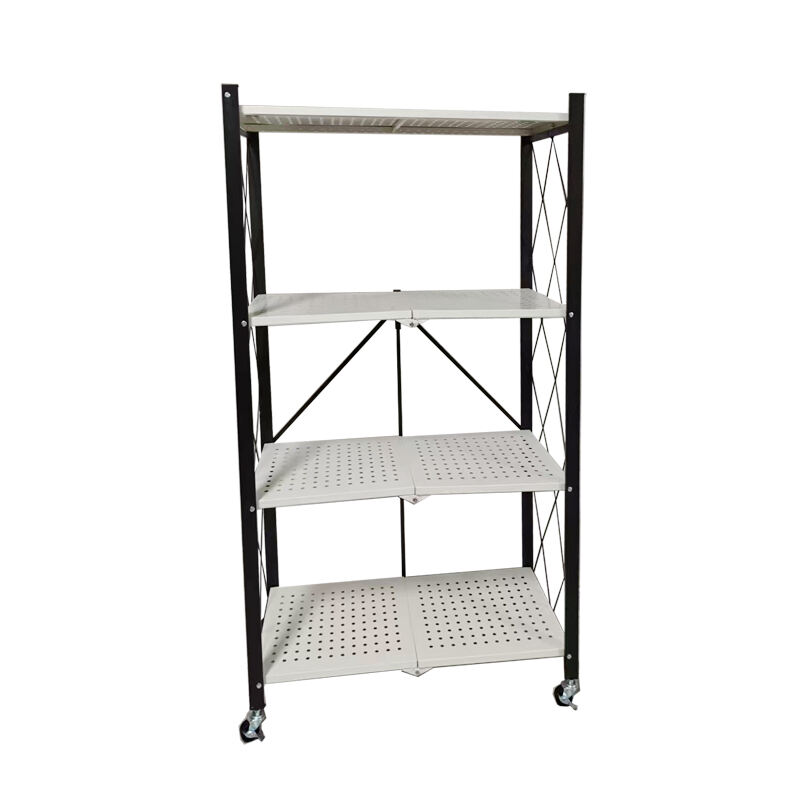 From garage to office, boltless shelving wheels make storage easy