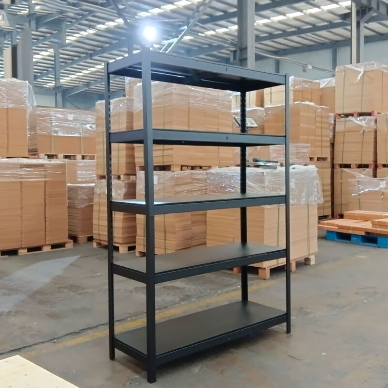 Easy Assembly and Customizable Options with Double Rivet Shelving