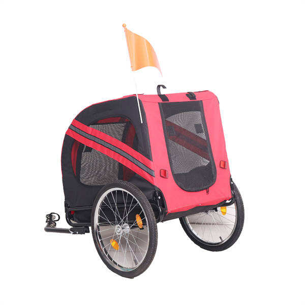 Sturdy and Secure Carrier for Your Big Canine Companion - Large Dog Bicycle Carrier