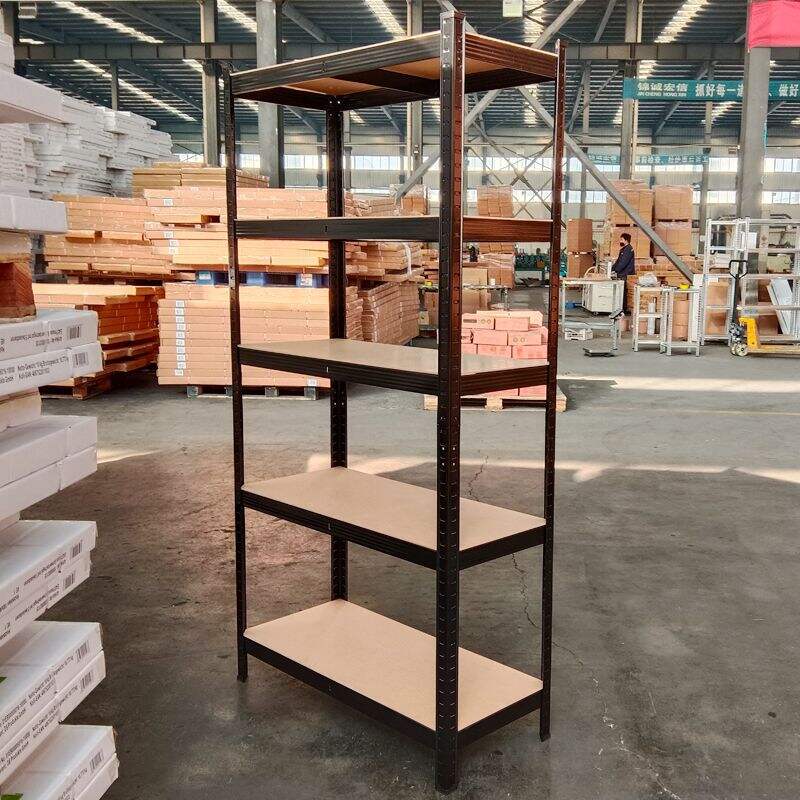 Sleek design meets practicality with boltless metal shelving units