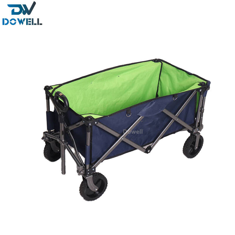 Effortlessly Transport Your Beach Essentials with the Folding Beach Wagon