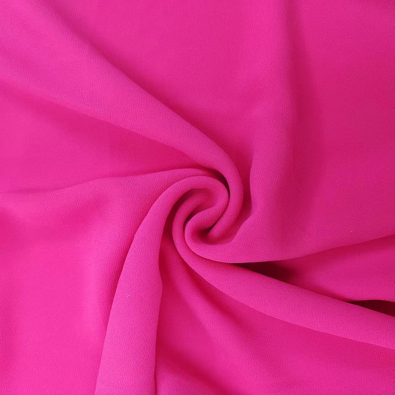 75D 2800 twist Georgette Chiffon Fabric 100% Polyester Chiffon Pearl Fabric for Dress details