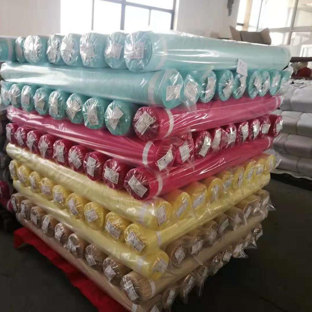 Cheap price 100% polyester high-quality pearl chiffon fabric for lady's dress factory