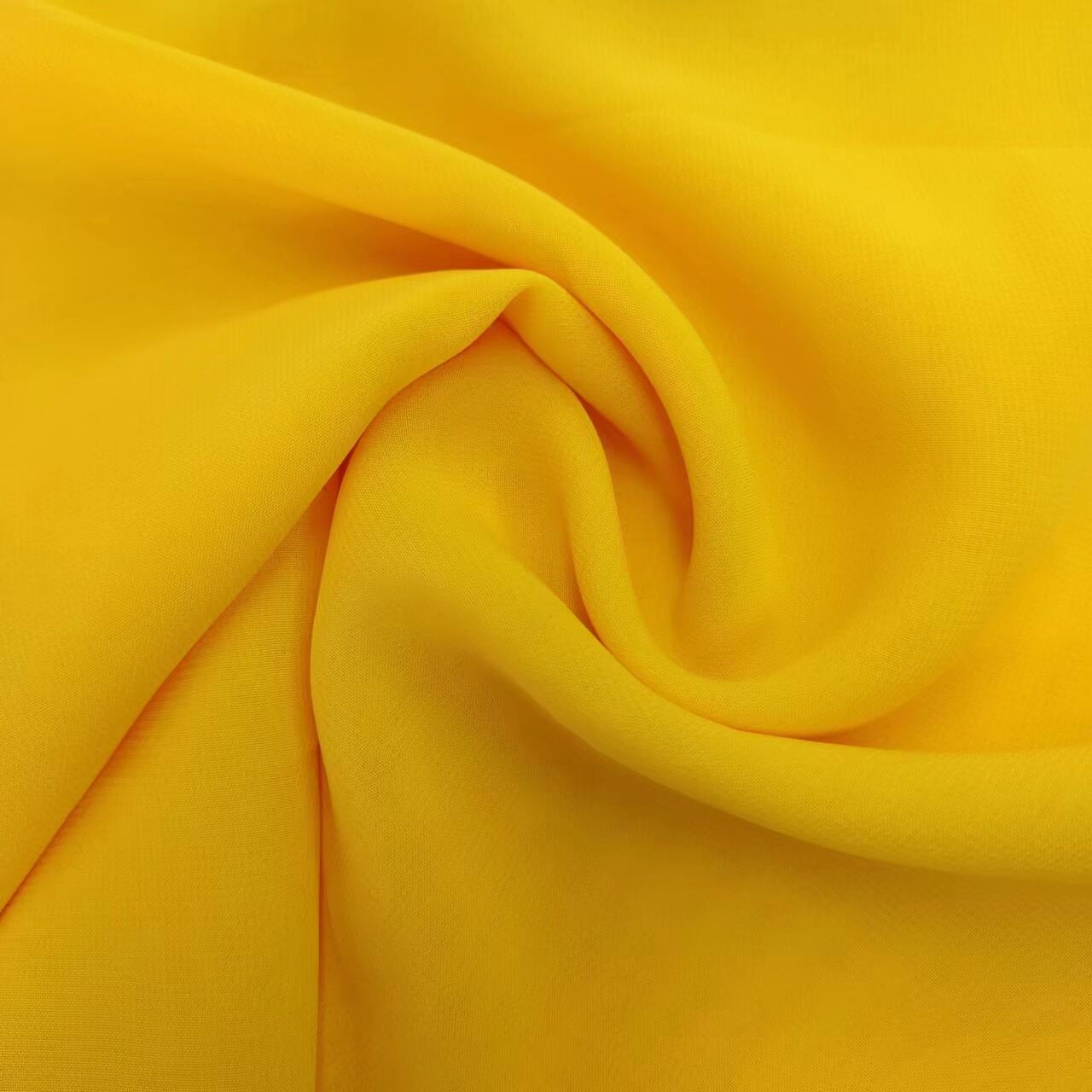 Factory Supplier Babydol Polyester Pure Chiffon fabric for dress and shirt supplier