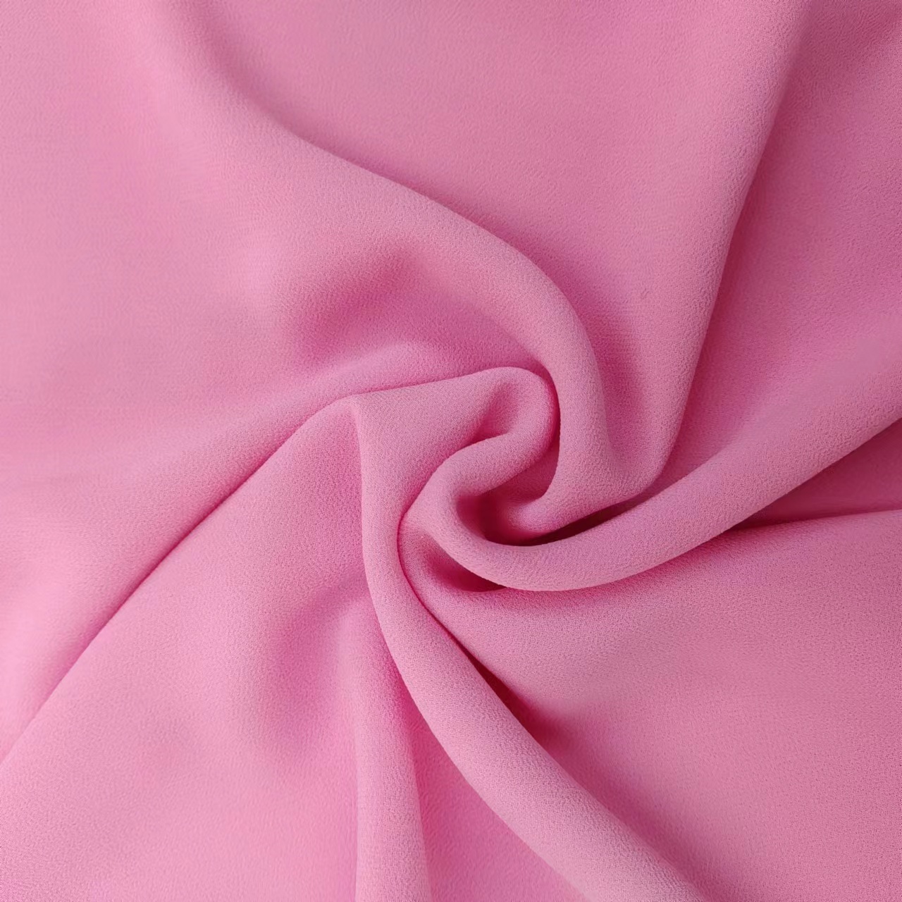 Georgette Chiffon Fabric Cheap Price 75D 100% Polyester 2800 twist Chiffon Pearl Fabric for Dress manufacture