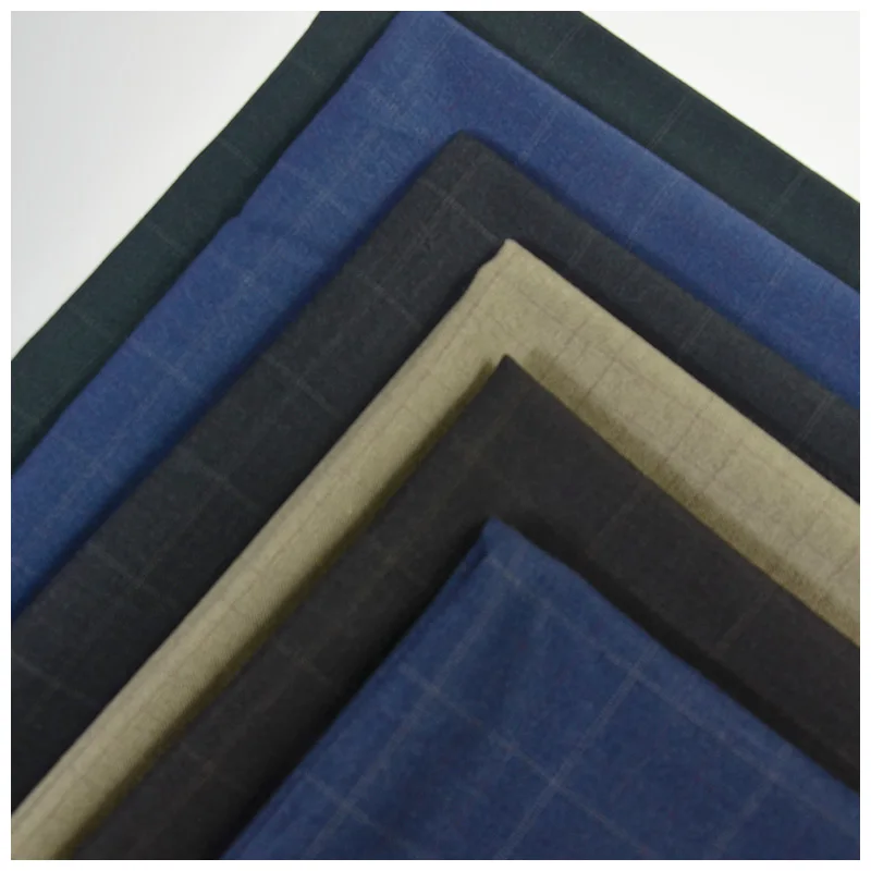 Good price fashion italian suit  fabric TR suiting fabric for garments factory