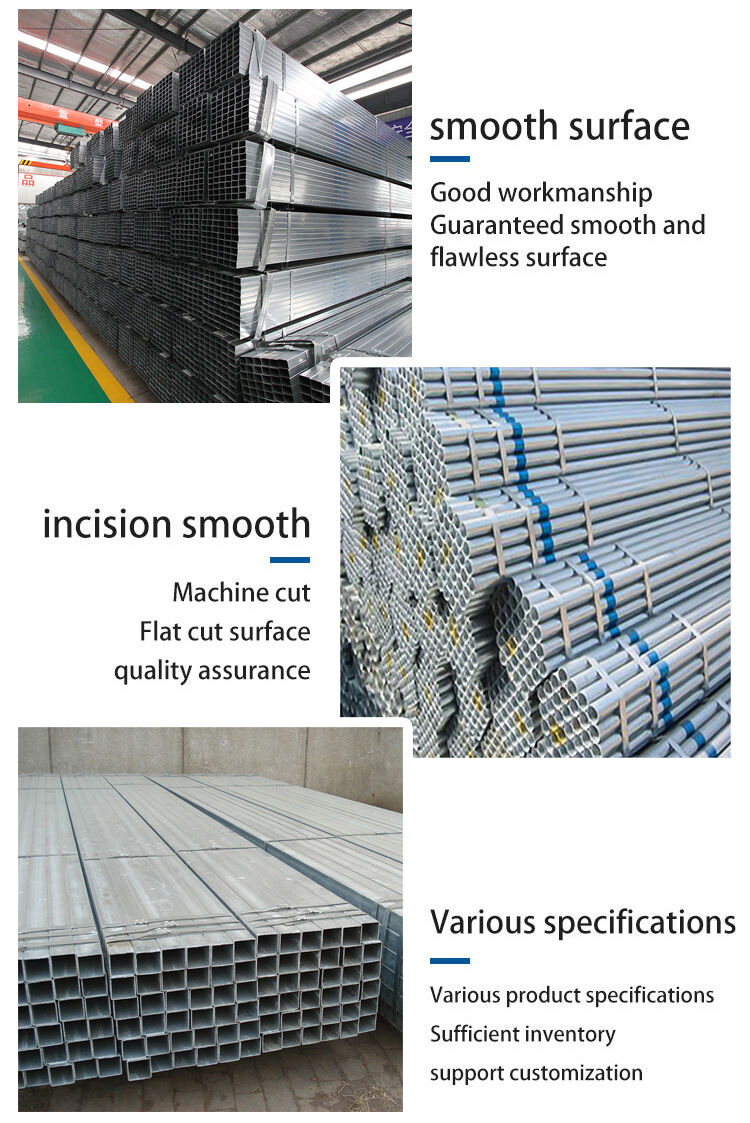 Q195 Q235 Q345 50*50*2 Mm Hot Dip 80 Round 2 Inch Galvanized Pipeseamless Steel Pipe Water Pipe details