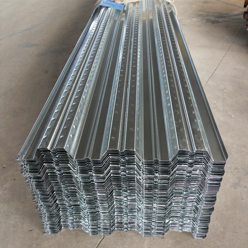 Supplier Corrugated Steel Floor Decking Sheet Steel Deck Section 0.7 Mm Steel Decks supplier