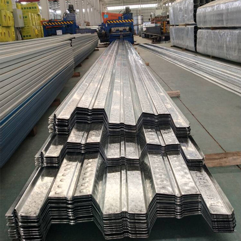 Cheap 0.7mm 1.2mm Galvanized Decking Roof Steel Sheet Galvanized Steel Corrugated Deck Metal Floor Build Steel Decks factory