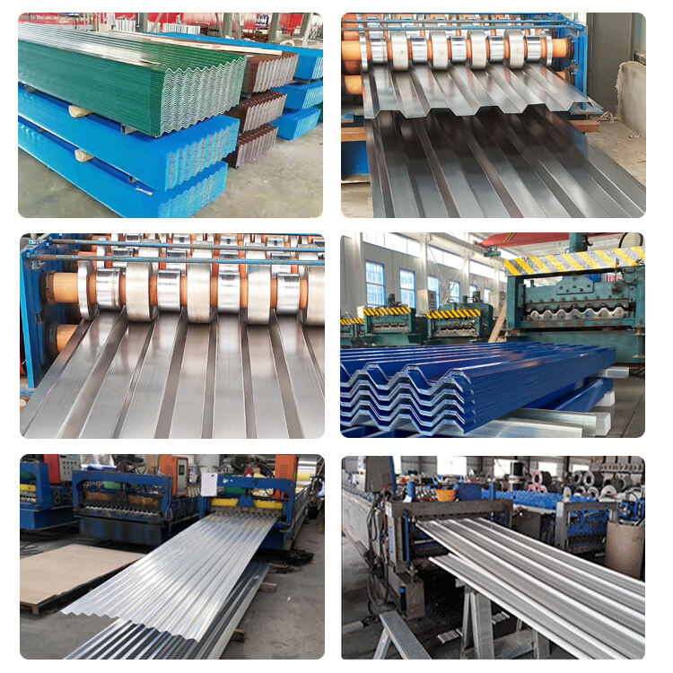 High Quality Galvanized Steel Coil Roofing Sheet Roofing Sheet Color Coated Metal Roofing Galvanized Corrugated Board details