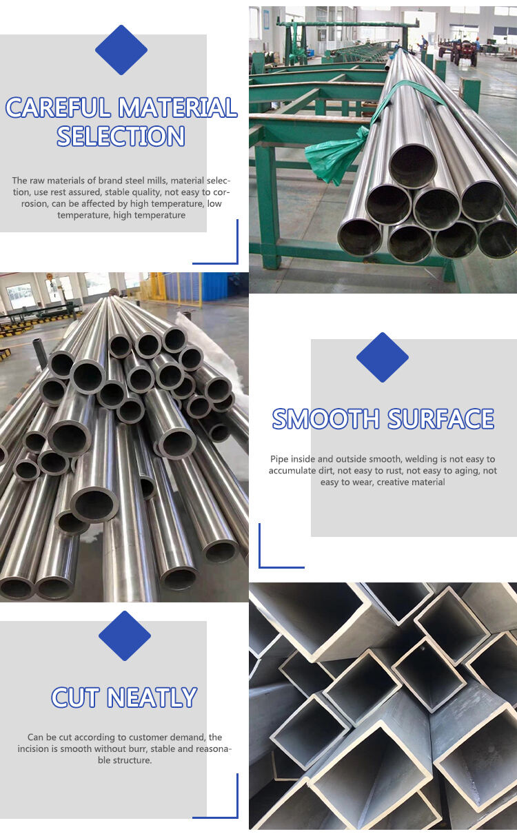 Stainless Steel Pipe Stainless Steel Ferrules Big Pipe Thickness 8mm Thin Wall Welded Stainless Steel Pipe supplier