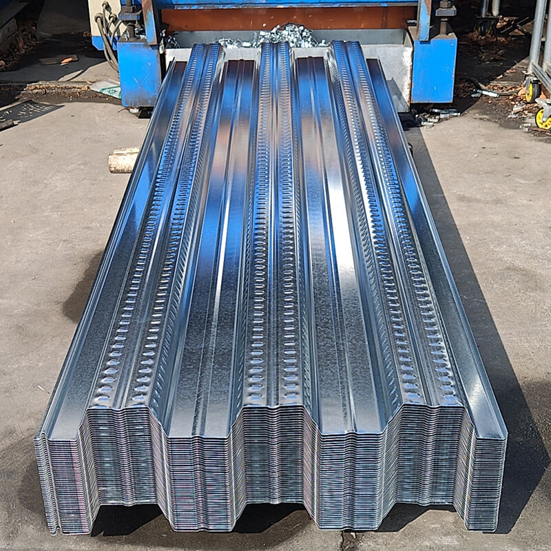 Cheap 0.7mm 1.2mm Galvanized Decking Roof Steel Sheet Galvanized Steel Corrugated Deck Metal Floor Build Steel Decks factory