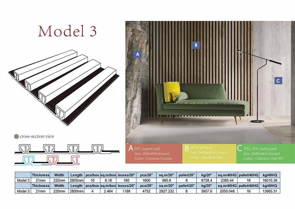 Waterproof Wpc Wall Cladding Interior Wpc Panels Walls Wood Plastic Composite Panel manufacture