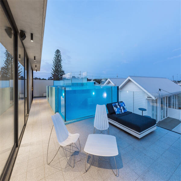Acrylic pool walls are outstandingly strong and resistant to damage
