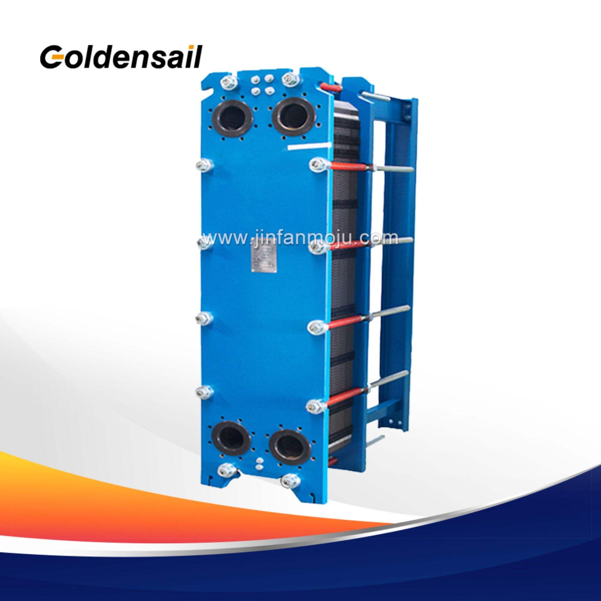 High temperature and high pressure plate type heat exchanger