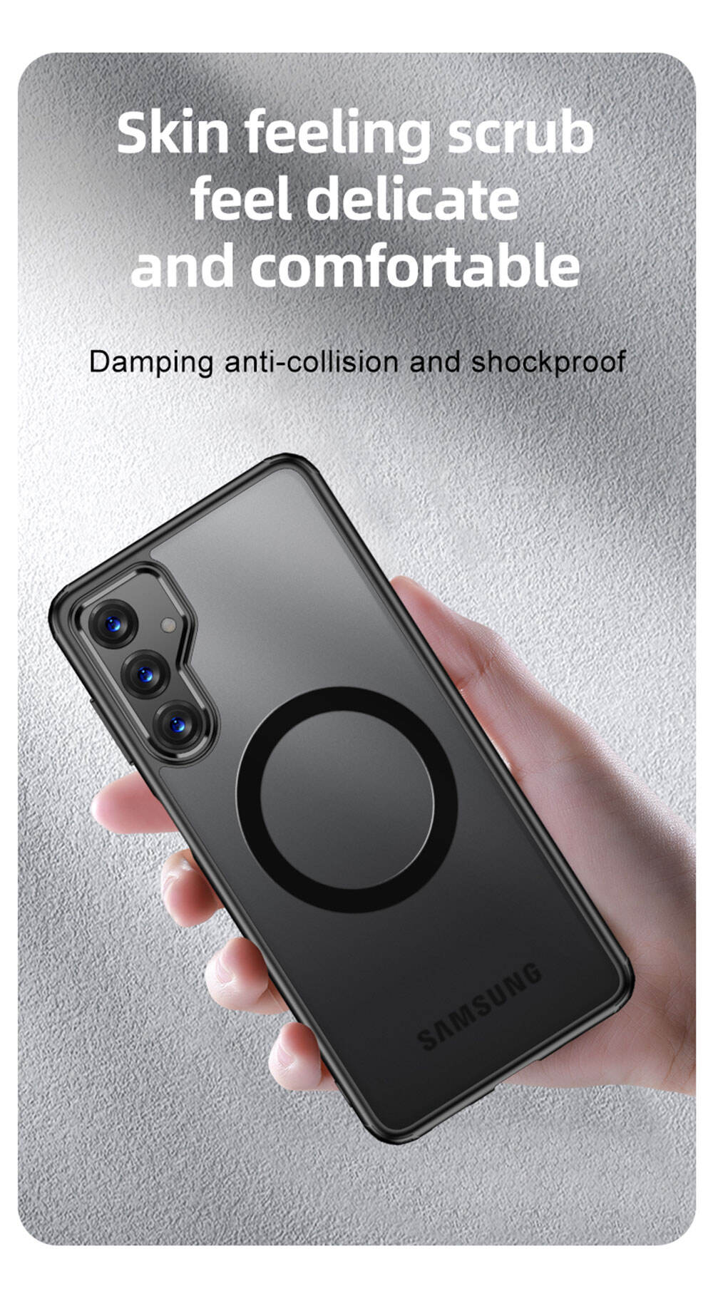 Laudtec WLS05 Lychee Plating Camera Lens Protection Skin Friendly Mobile Drop Proof Tpu Phone Case For Samsung A25 5G manufacture