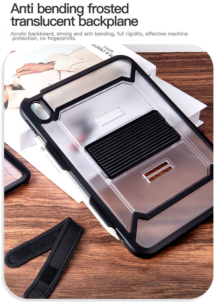 Shockproof Rugged Stand Tablet Case for iPad 10 Clear Case for iPad 10th Generation 10.9 inch Built-in Screen Protector supplier