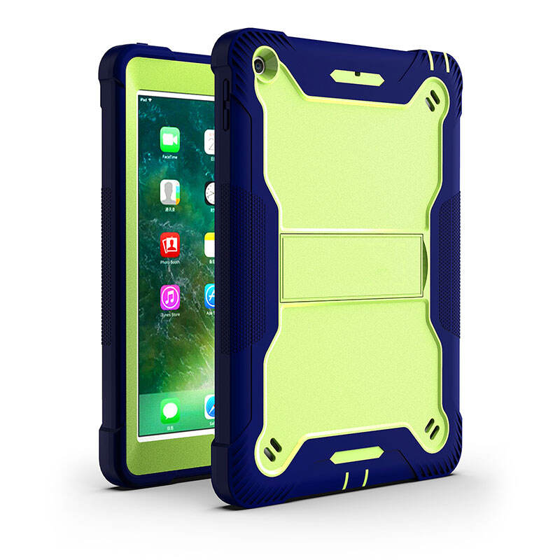 Laudtec Cover for iPad 9.7, Heavy Duty Rugged Shockproof Case with Hand Strap, Shoulder Strap, Kickstand