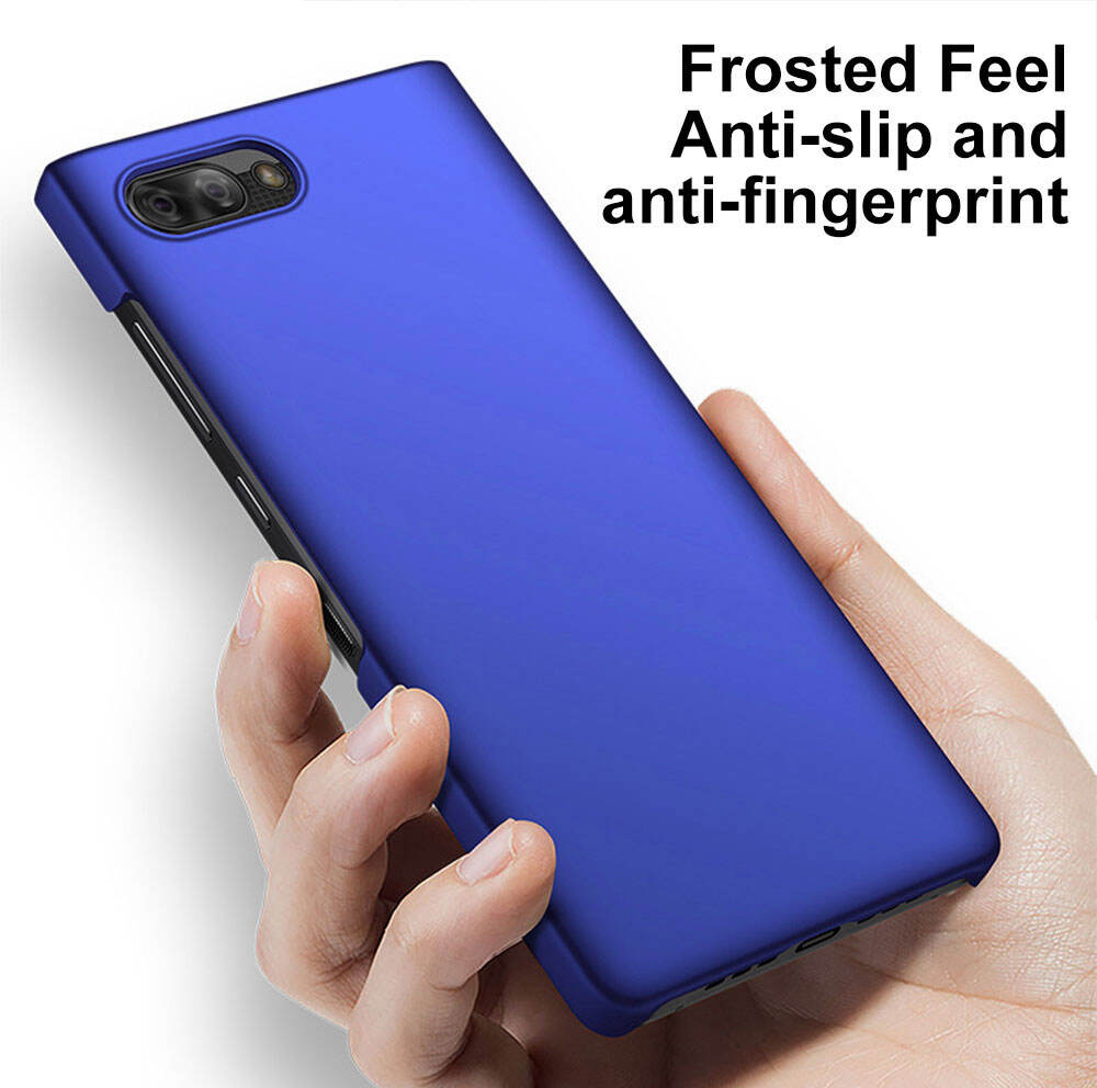 Frosted Phone Case For Blackberry Key2 Lite Suction Mobile Hard Pc Precision Hole Camera Lens Protection Tpu Cases factory