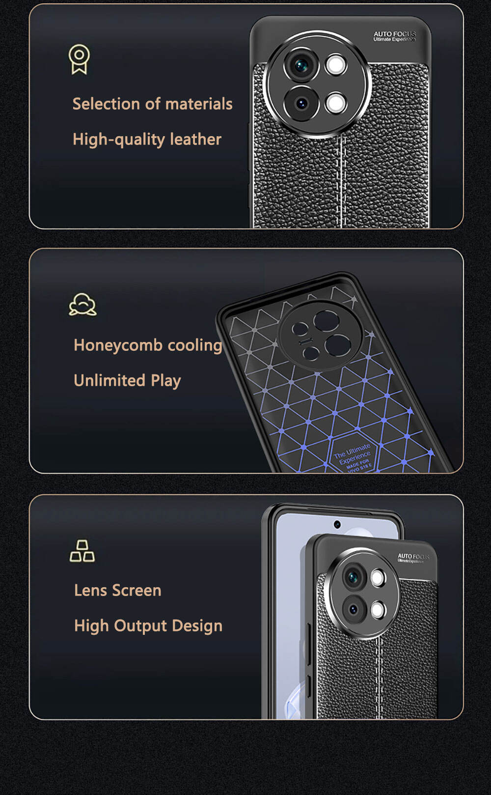 Tpu Phone Case For Vivo S18 S18E Drop Proof Skin Friendly Mobile Lychee Plating Anti Fall Cover Customize A96 details