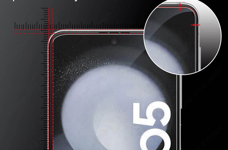 Laudtec GHM006 Lens Protection Anti-Scratch Phone Tempered Glass Protector Samsung Screen Protectors For Galaxy Z Fold 5 details