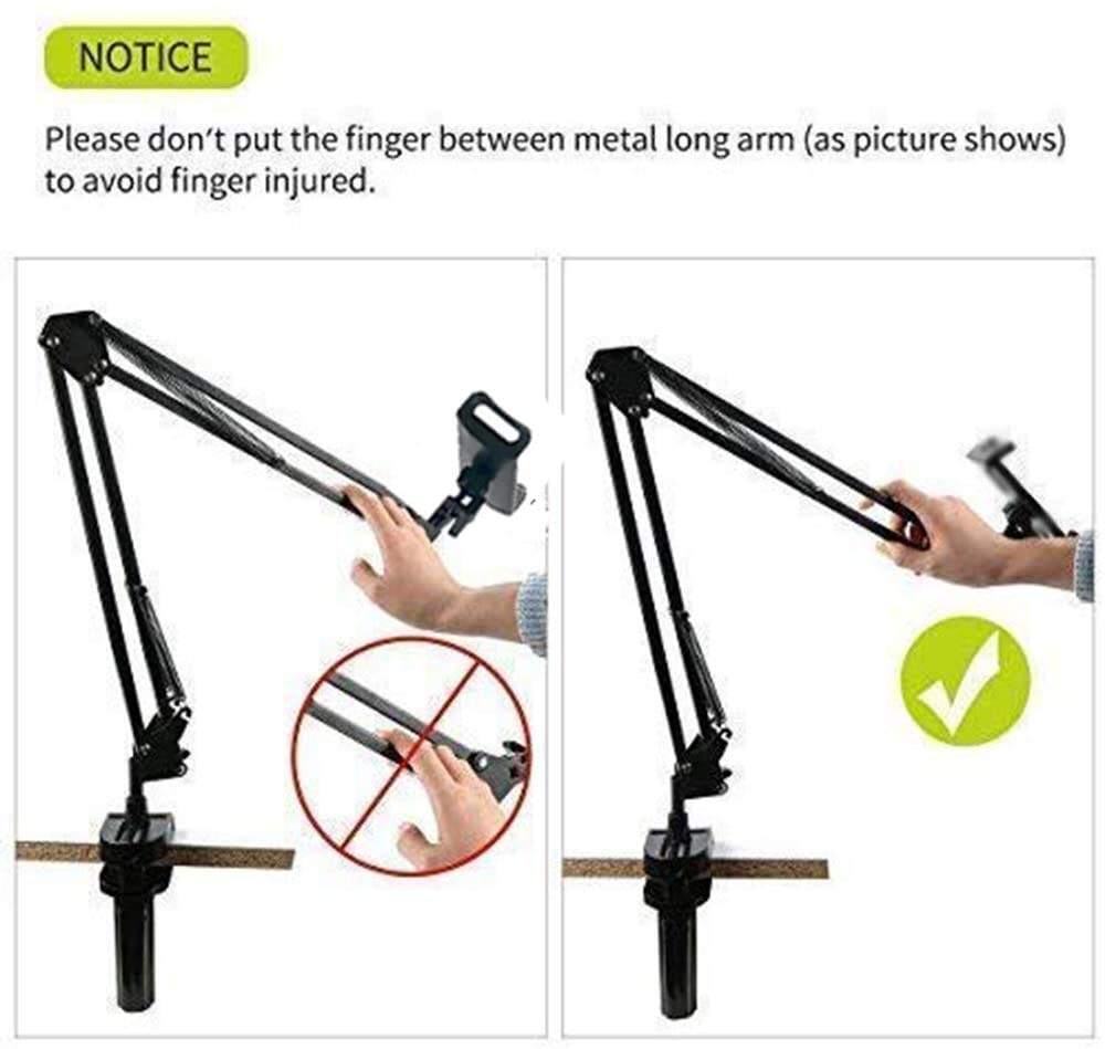 Laudtec Universal Mobile Phone Stand Tablet Lazy Bracket Adjustable Portable Flexible Lazy Bed Holder For IPad factory