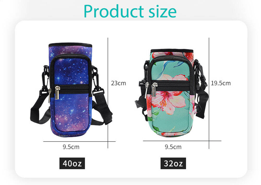 Fashion Adjustable Strap Travel Sleeve Pouch Bag For Stanley Cup 40Oz With Handle Tumbler Water Bottle Thermal Case Phone manufacture