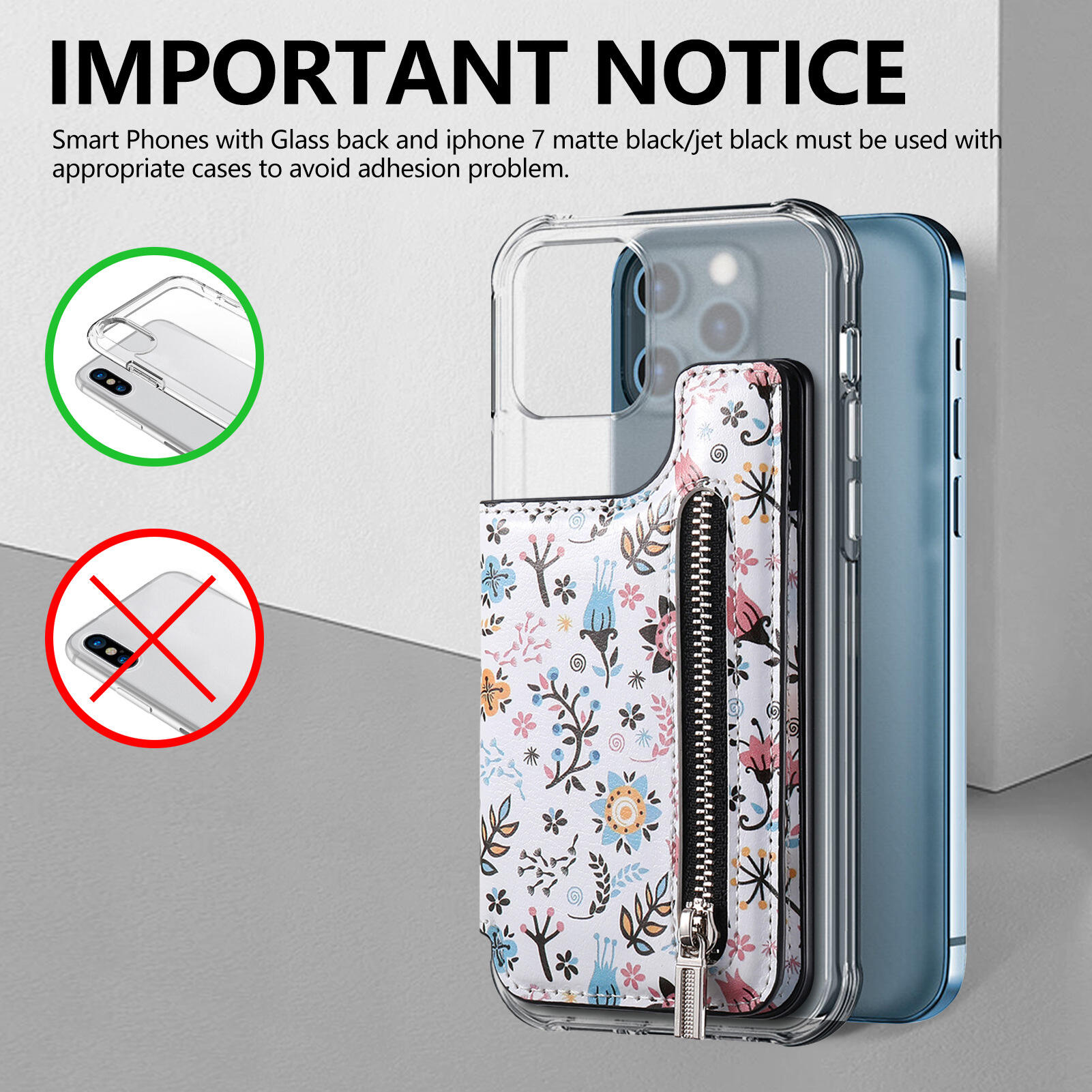 Laudtec Wallet03 Pro Max 15 Magnetic 14 Mini Card Mobile Cases Phone Flower Case Magsafe Leather Wallet For Iphone Apple supplier