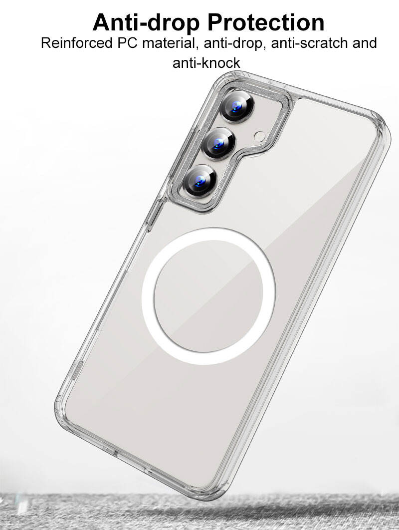 WLONS WLS07 Camera Lens Protection Skin Friendly Mobile Drop Proof Clear Phone Case For Samsung Galaxy S24+ S24 Ultra supplier