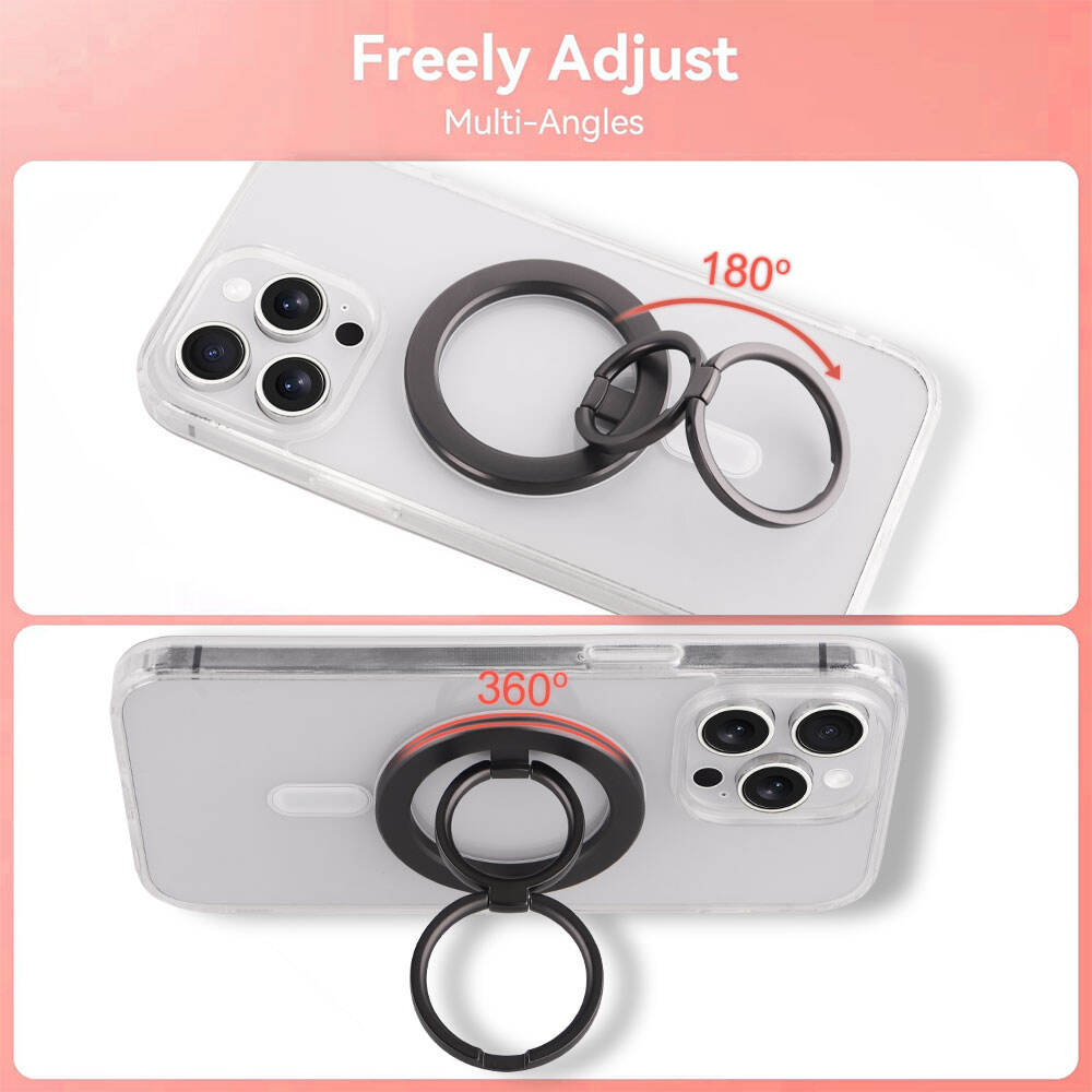 Mobile Phone Holders For Iphone 15 Pro Max Magnetic Holder Stand Ring Desk Magnet Car Cell 360 Rotation Desktop manufacture