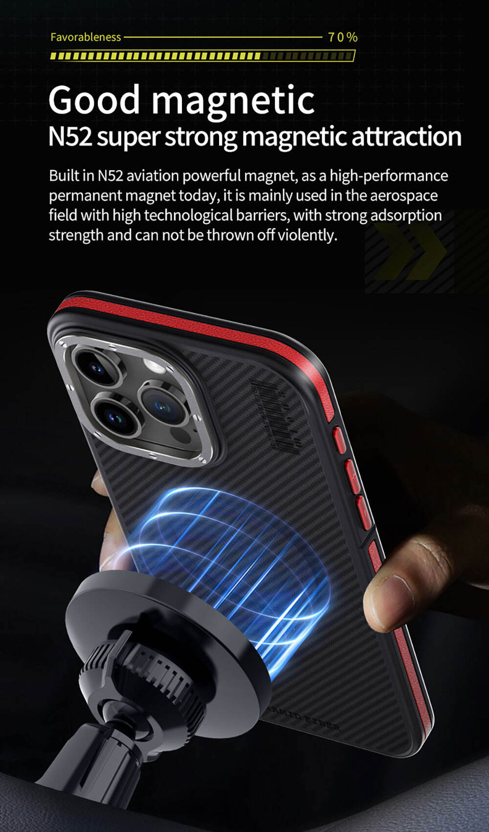 WLONS WLS27 Drop Proof Skin Friendly Carbon Fiber Frosted Suction Mobile Tpu Phone Case For Iphone 15 Pro Max supplier