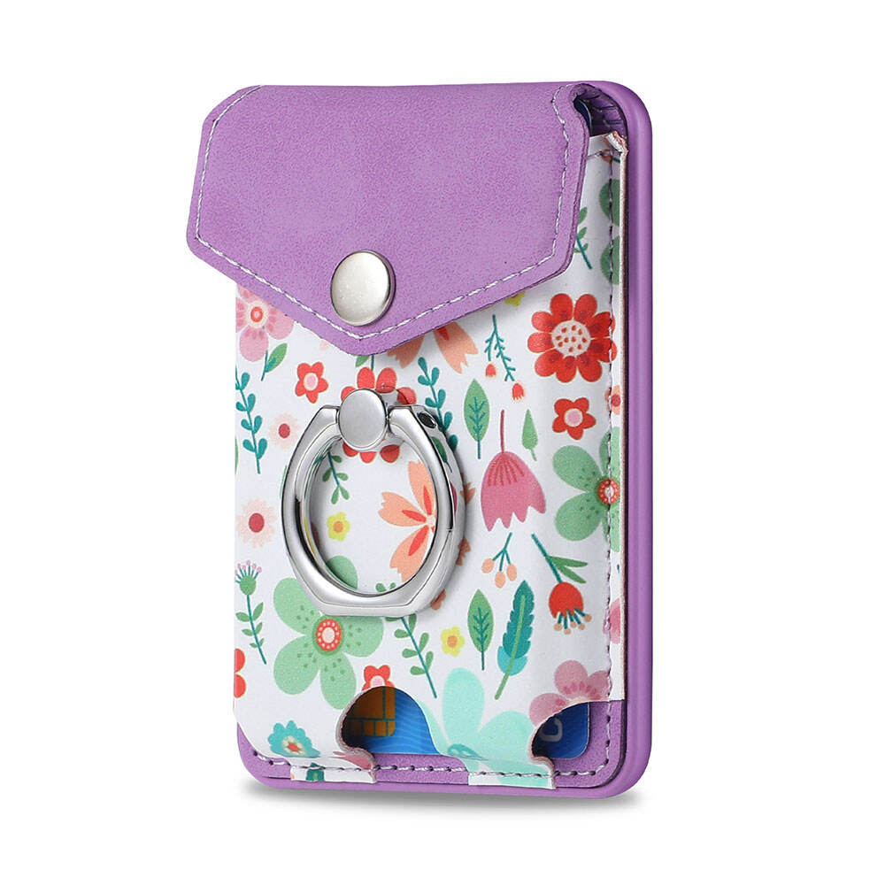 Laudtec Wallet04 Pro Max 15 Magnetic 14 Mini Card Mobile Cases Phone Flower Case Magsafe Leather Wallet For Iphone Apple