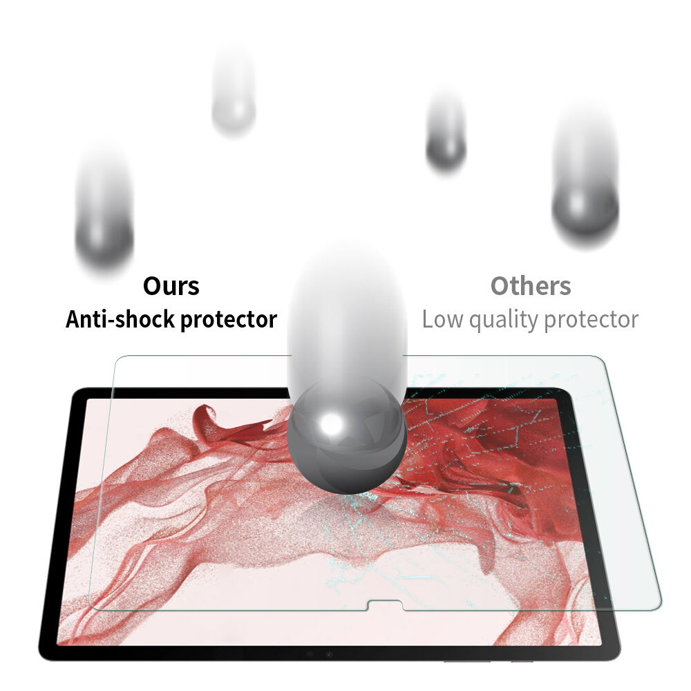 Laudtec GHM071 Easy Auto Tool Self Install Protector With Installation Frame Tempered Glass For Ipad factory
