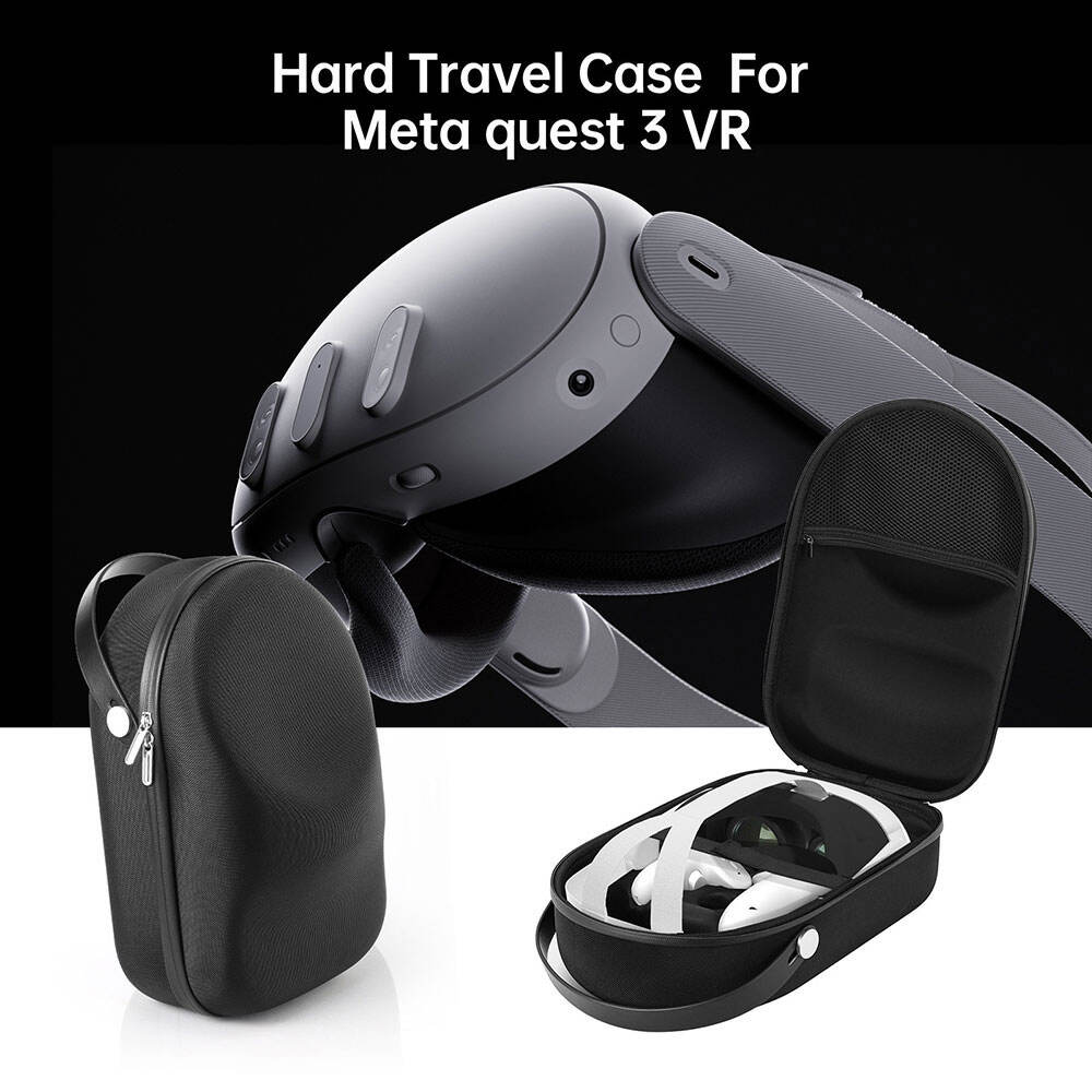 Eva Case Foam Leather Carry Portable For Meta Quest 3 Vr Oculus Headset Strap Battery Charging Dock Accessories supplier