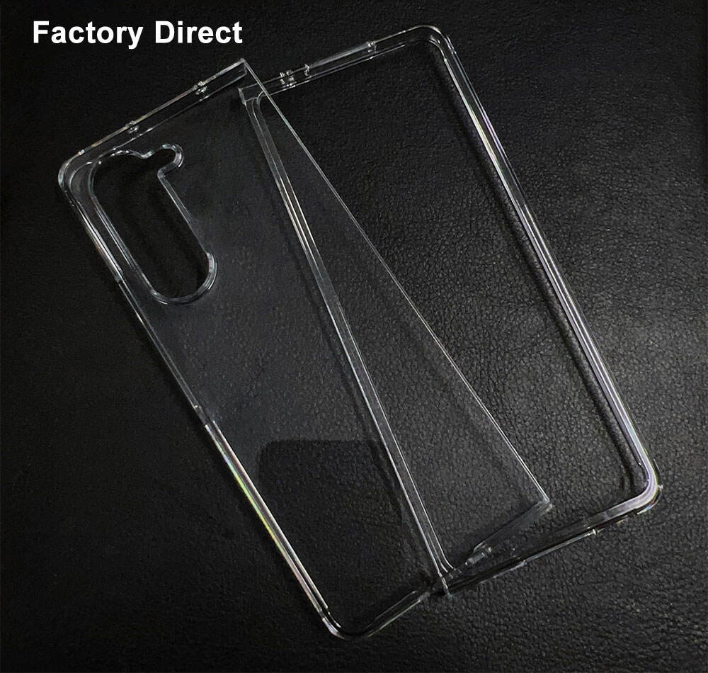 Laudtec SJK117 Fold Clear Mobile Cases Transparent Phone Case For Samsung Galaxy Fold5 Fold4 Fold3 Z Fold2 supplier