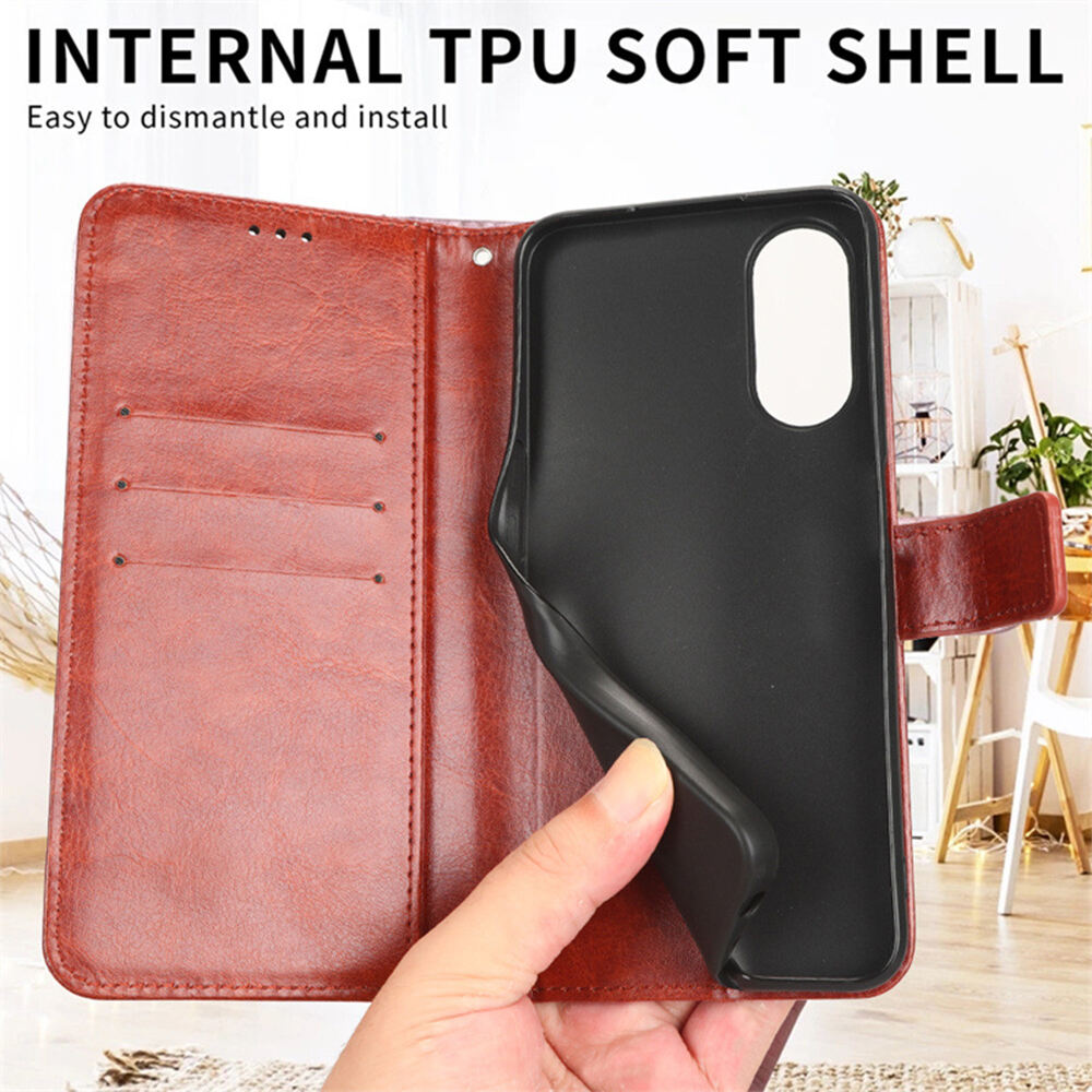 Wallet Mobile Phone Cases For Huawei Enjoy 70 Card Holder Case Tpu Flip Cover Mini Anti Fall Drop Proof factory