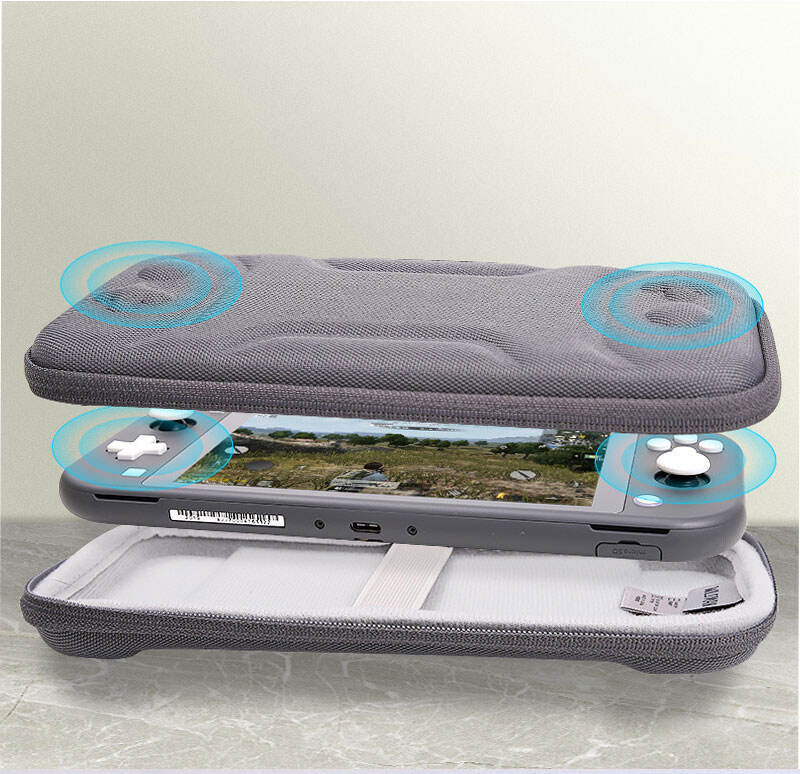 Laudtec EVA04 Large Capacity Shell Box Hard Custom Cases Carry Material Bag Eva Case For Nintendo Switch Lite Oled details