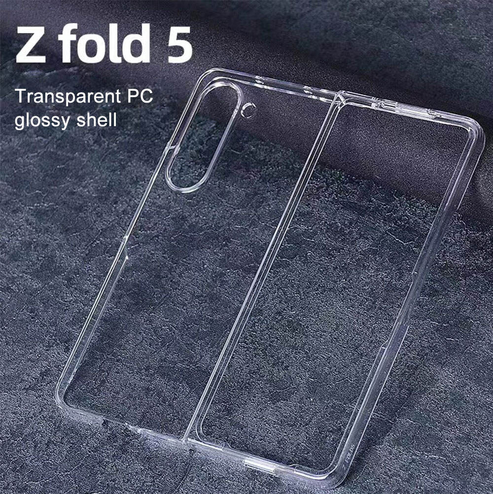 Laudtec SJK117 Fold Clear Mobile Cases Transparent Phone Case For Samsung Galaxy Fold5 Fold4 Fold3 Z Fold2 supplier