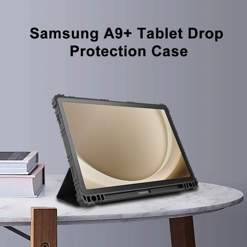 Laudtec PBK073 Galaxy Tab A9 A9+ Plus Tablet Leather Cover Smartcase Antishock Kids Casing Anti Shock Case For Samsung details