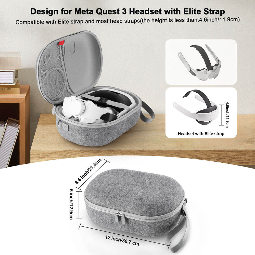 Eva Case Boxes Bag For Meta Quest 3 Portable Carry Foam Cover Protective Storage manufacture