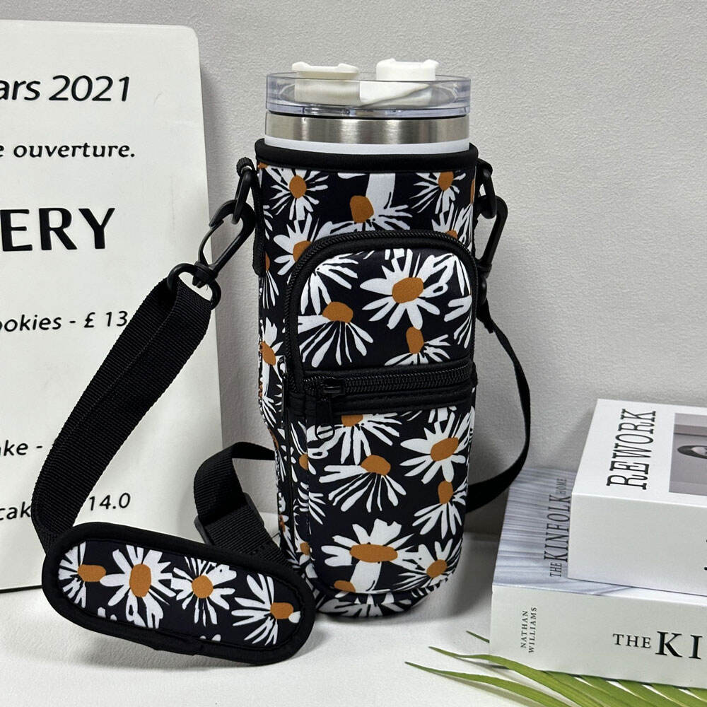 Custom Travel Sleeve Pouch Bag For Stanley Cup 40Oz With Handle 30Oz Tumbler Water Bottle Thermal Case Phone Adjustable Strap supplier